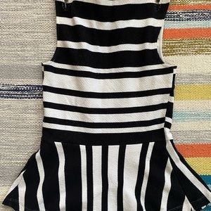Anthropologie Peplum Top Size XS